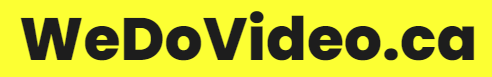 WeDoVideo.ca Logo Landscape